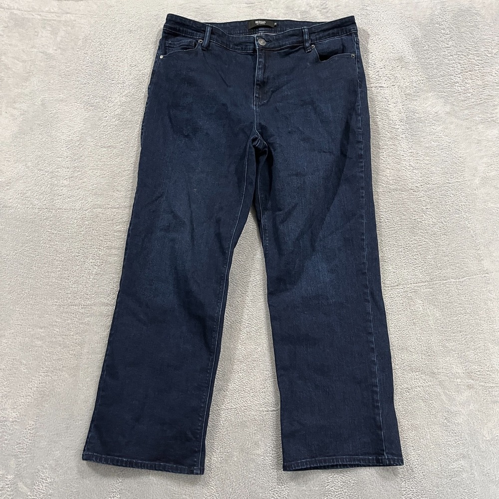 Hudson Jeans Womens 16 Blue Straight Denim Western Cowgirl Stretch Y2K 36x27.5